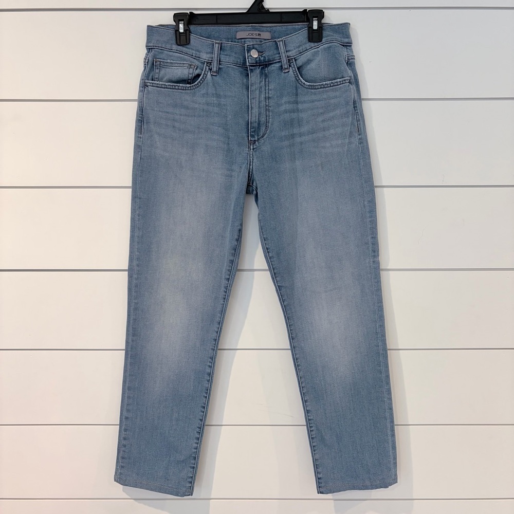 Joe’s Jeans Straight Light Wash Y2K 32 Minimalist Clean Girl Normcore